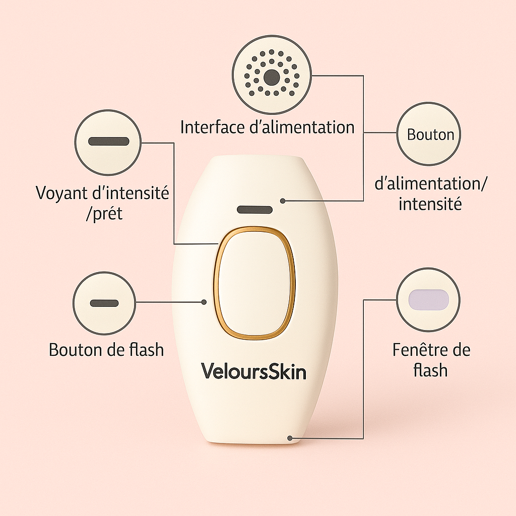 Velourskin™ Pulsed Light Hair Remover